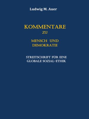 cover image of Kommentare zu Mensch und Demokratie